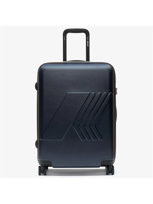 Trolley unisex medium colore blu K-WAY ACCESSORI | EUDOXIEUR LOGOK89